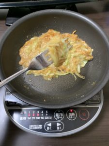 一人暮らし 必見 簡単もんじゃ焼き 激安レシピ えなや の 一人暮らしブログ